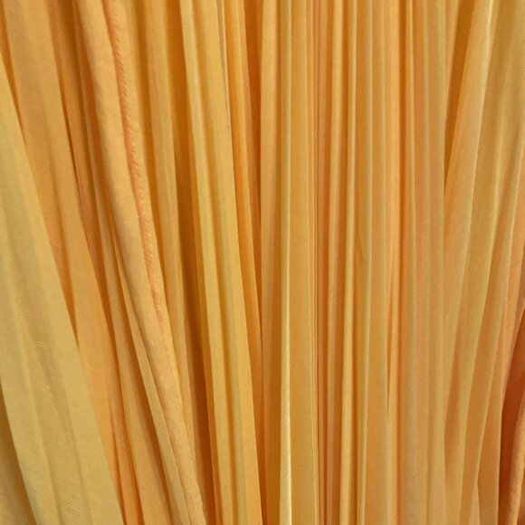 PROENZA SCHOULER SHEER DRESS WITH CAPE SLEEVES AND PLEATED SKIRT - Picture 11 of 13